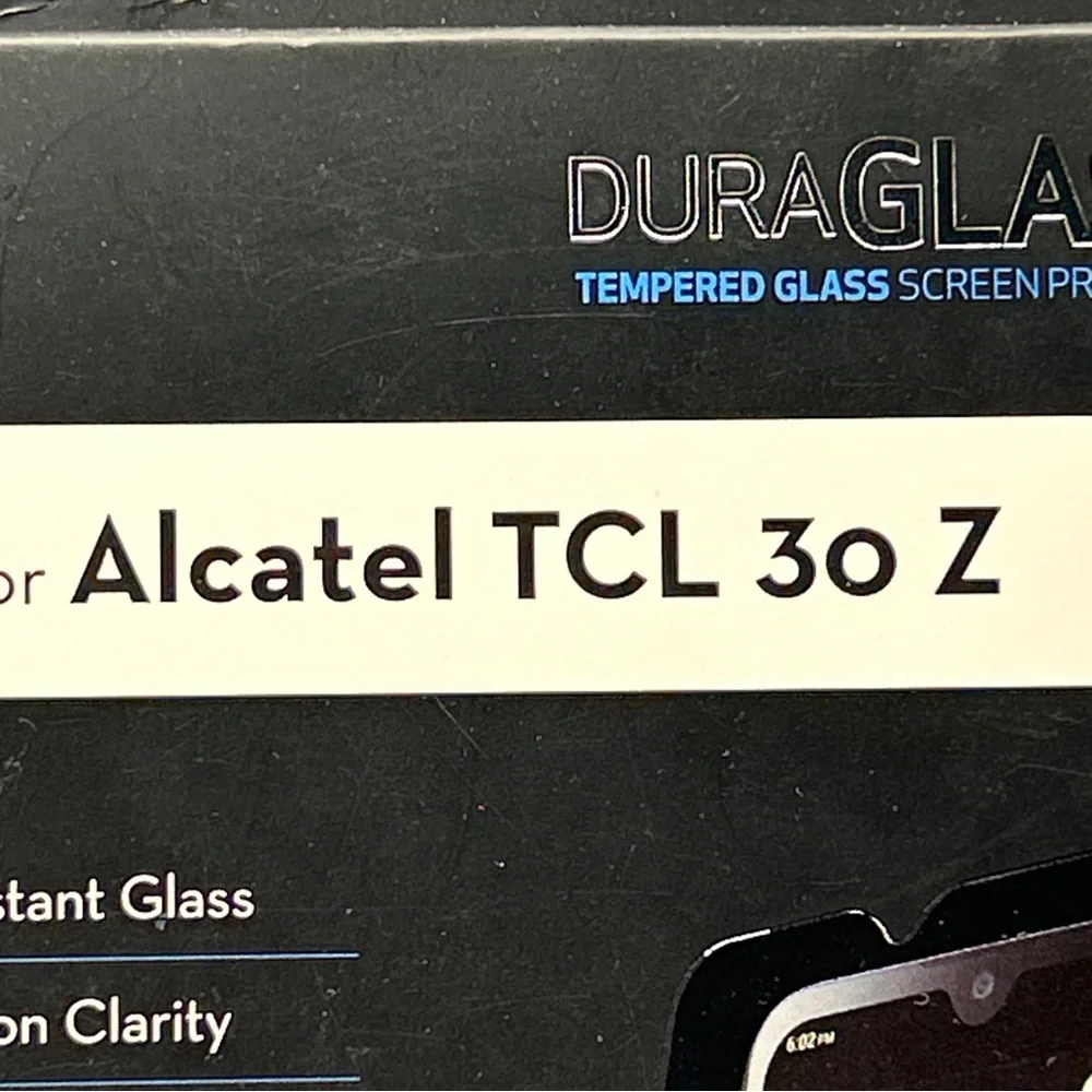 New DURAGLASS Tempered Glass Screen Protector for Alcatel TCL 30 Z